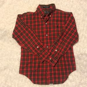 Big boys 100% cotton long sleeves polo